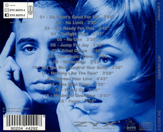 2 Unlimited : Hits Unlimited (CD, Comp, Whi)