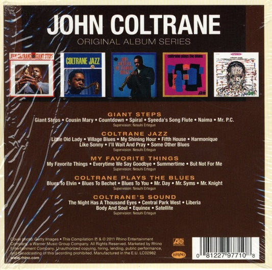 John Coltrane : Original Album Series (CD, Album, RE + CD, Album, RE + CD, Album, RE + CD)