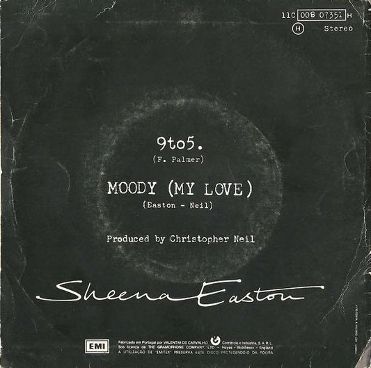 Sheena Easton : 9 To 5 (7", Single)