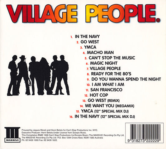 Village People : We Want You - The Ultimate Collection (2xCD, Comp)