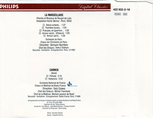 Jessye Norman : La Marseillaise (CD, Maxi)