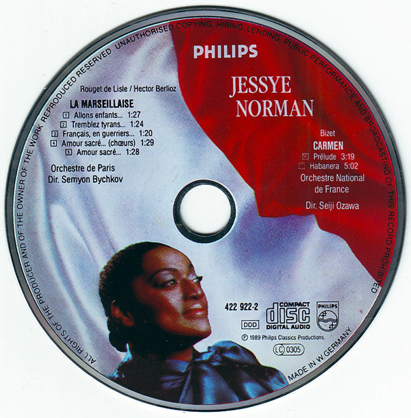 Jessye Norman : La Marseillaise (CD, Maxi)