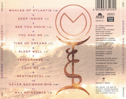 Aschera : Whales Of Atlantis (CD, Album)