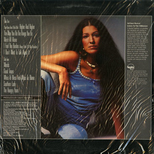 Rita Coolidge : Anytime... Anywhere (LP, Album, RE, RM)