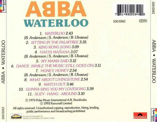 ABBA : Waterloo (CD, Album, RE)