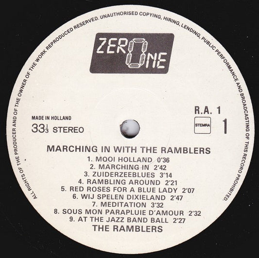 The Ramblers : Marching In With The Ramblers (LP)