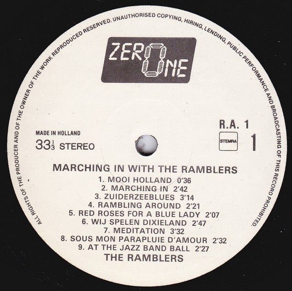 The Ramblers : Marching In With The Ramblers (LP)