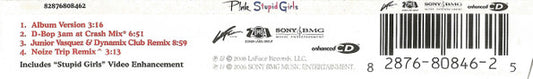 P!NK : Stupid Girls (CD, Maxi, Enh)