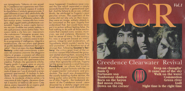 Creedence Clearwater Revival : Vol.1 (CD, Album, Comp)