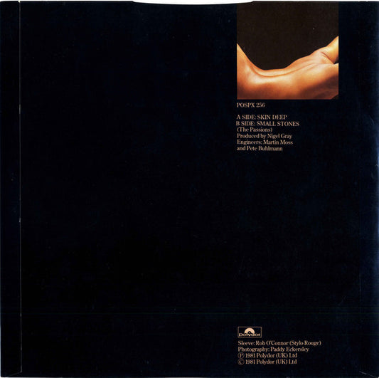 The Passions : Skin Deep (12", Single)