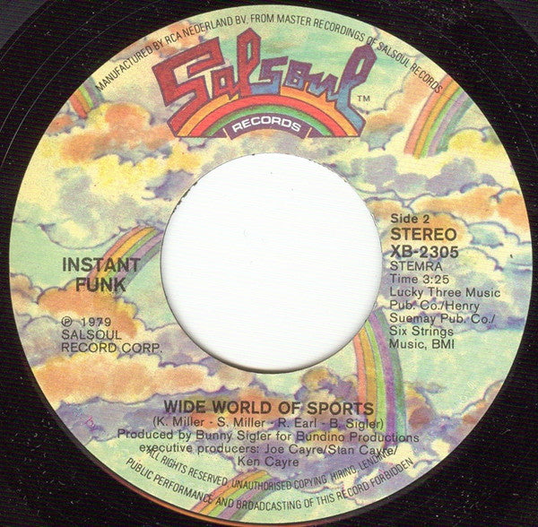 Instant Funk : I Got My Mind Made Up (You Can Get It Girl) (7", Single)