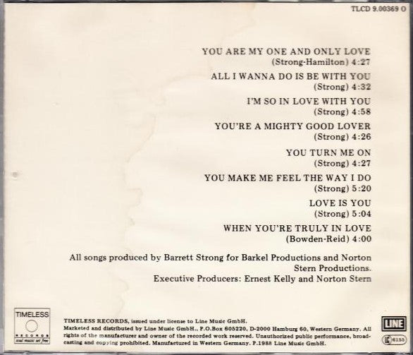 Barrett Strong : Love Is You (CD, Album)