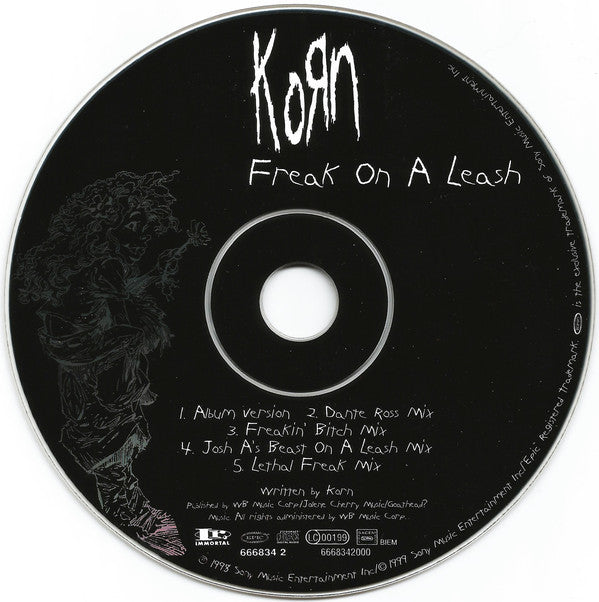 Korn : Freak On A Leash (CD, Maxi)