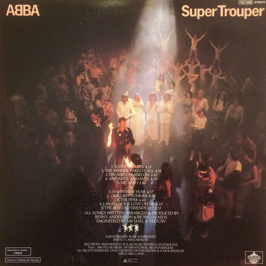 ABBA : Super Trouper (LP, Album)