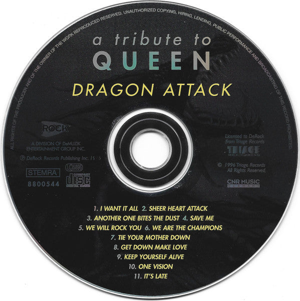 Various : A Tribute To Queen: Dragon Attack (CD)