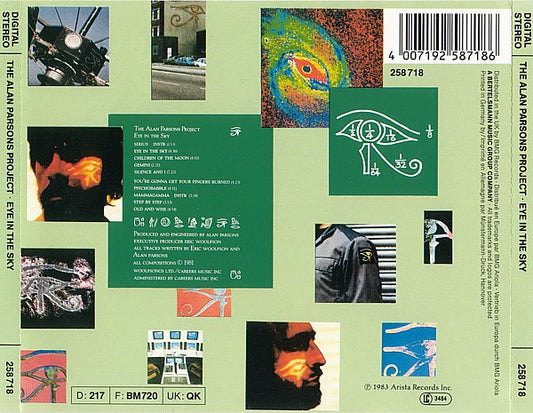 The Alan Parsons Project : Eye In The Sky (CD, Album, RE)