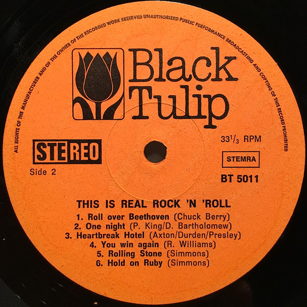 Unknown Artist : This Is Real Rock'N Roll (LP)