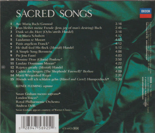 Renée Fleming / Royal Philharmonic Orchestra / Andreas Delfs : Sacred Songs (CD, Album)