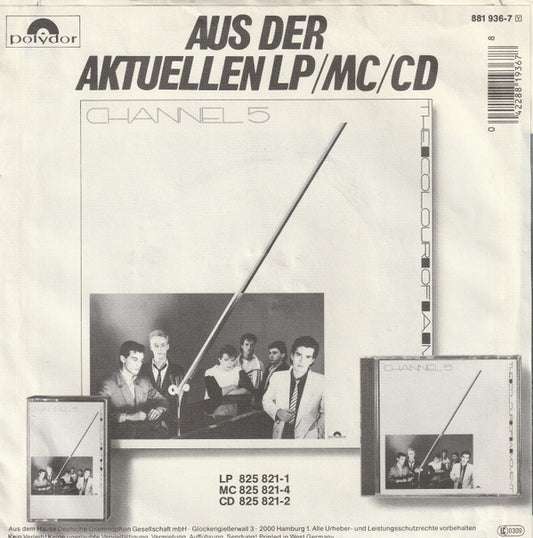 Channel 5 (2) : For A Look In Your Eyes (7", Single)