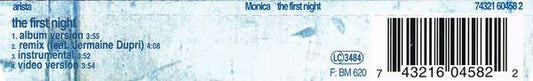 Monica : The First Night (CD, Maxi)
