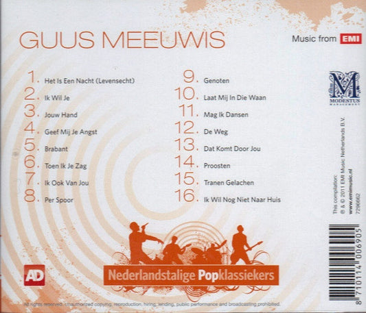 Guus Meeuwis : Nederlandstalige Popklassiekers (CD, Comp)