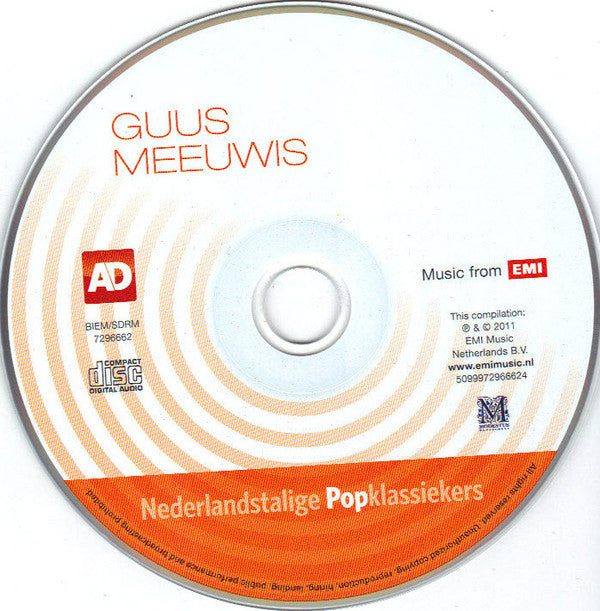 Guus Meeuwis : Nederlandstalige Popklassiekers (CD, Comp)