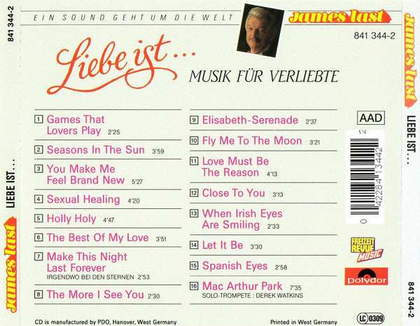 James Last : Liebe Ist... (CD, Comp)