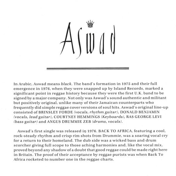 Aswad : Distant Thunder (CD, Album)