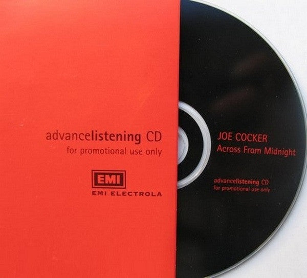 Joe Cocker : Across From Midnight (CD, Album, Promo, Sli)