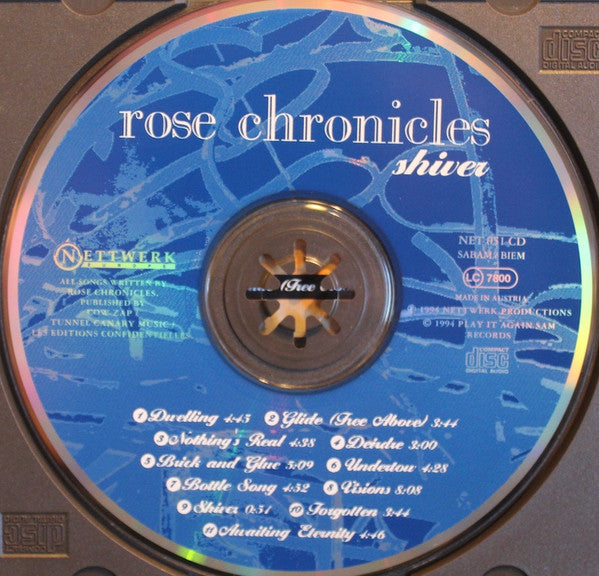 Rose Chronicles : Shiver (CD, Album)