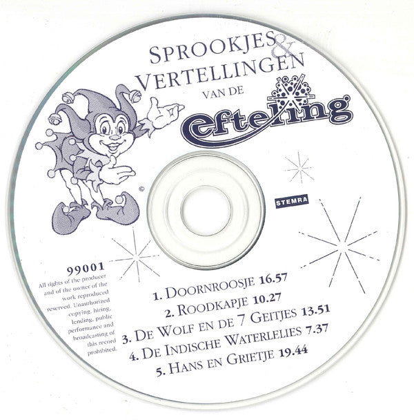 Various : Sprookjes & Vertellingen Van De Efteling (CD, Album)
