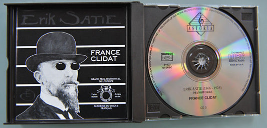 Erik Satie, France Clidat : Complete Pianoworks (3xCD, Comp)
