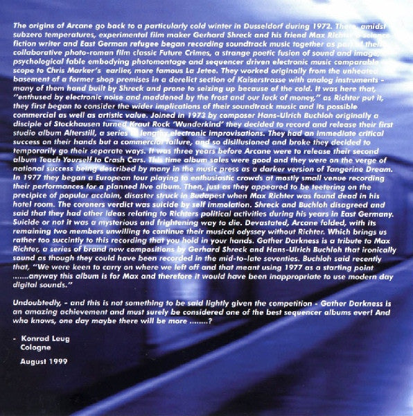Arcane (3) : Gather Darkness (CD, Album)