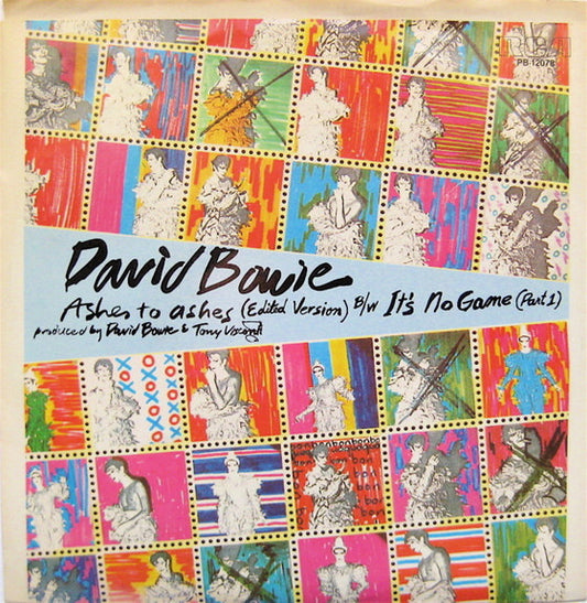 David Bowie : Ashes To Ashes (7", Single, Styrene)