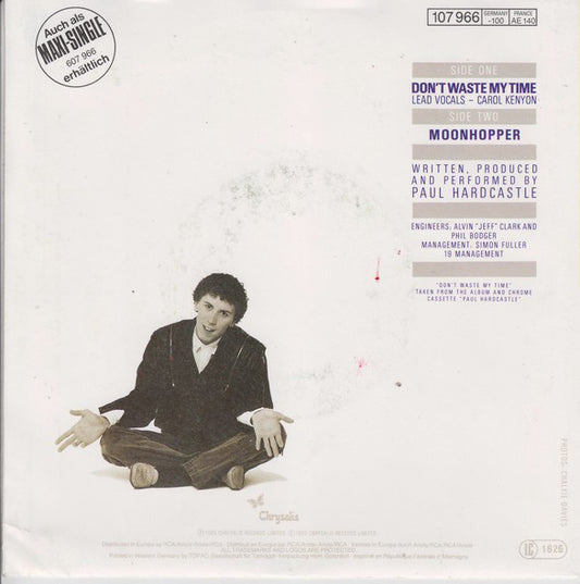 Paul Hardcastle : Don't Waste My Time (7", Single)