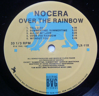 Nocera : Over The Rainbow (LP, Album)