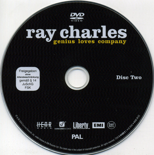 Ray Charles : Genius Loves Company (CD, Album, Copy Prot., Ltd, Spe + DVD)