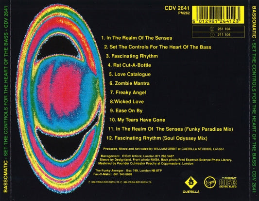Bassomatic : Set The Controls For The Heart Of The Bass (CD, Album)