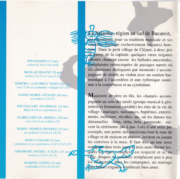 Taraf de Haïdouks : Musique Des Tziganes De Roumanie (CD, Album)