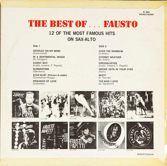 Fausto Papetti : The Best Of ... Fausto (LP, Comp)