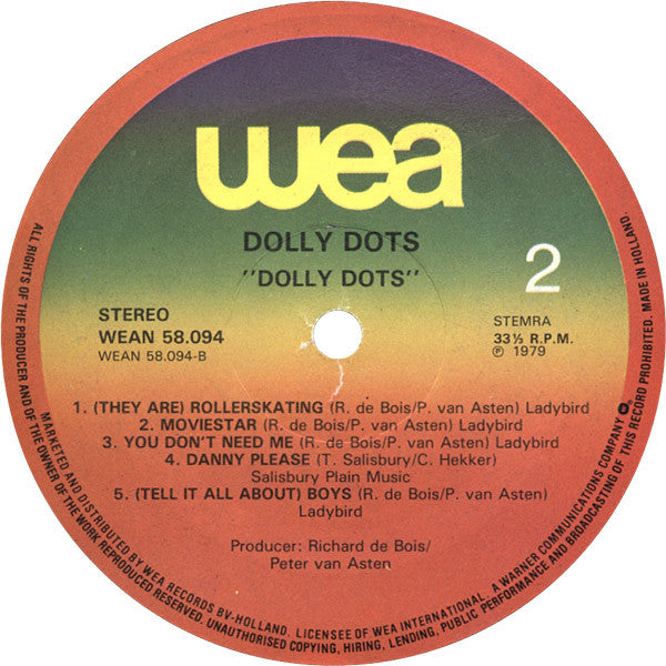 Dolly Dots : Dolly Dots (LP, Album)