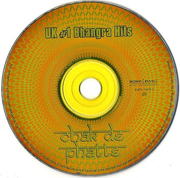 Various : Uk #1 Bhangra Hits Chak De Phatte (CD, Comp)