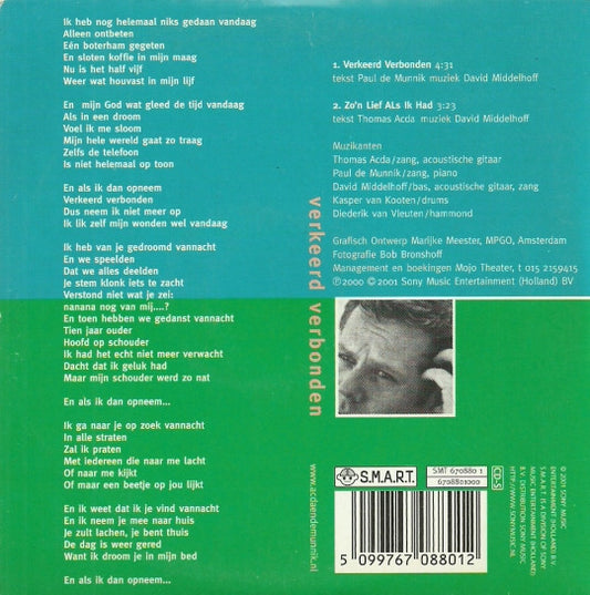 Acda en de Munnik : Verkeerd Verbonden (CD, Single)