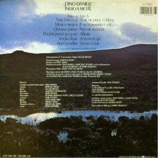 Pino Daniele : Nero A Metà (LP, Album, RE)