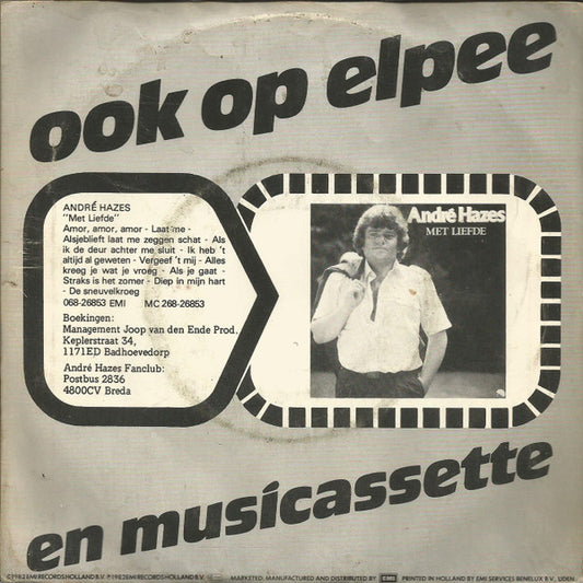 André Hazes : Amor, Amor, Amor (7", Single)