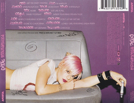 P!NK : M!ssundaztood (CD, Album, Enh)