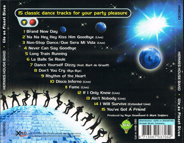 Hermes House Band : Life On Planet Disco (CD, Album, Mix)