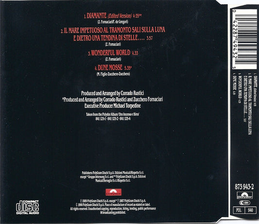 Zucchero : Diamante (CD, Single)