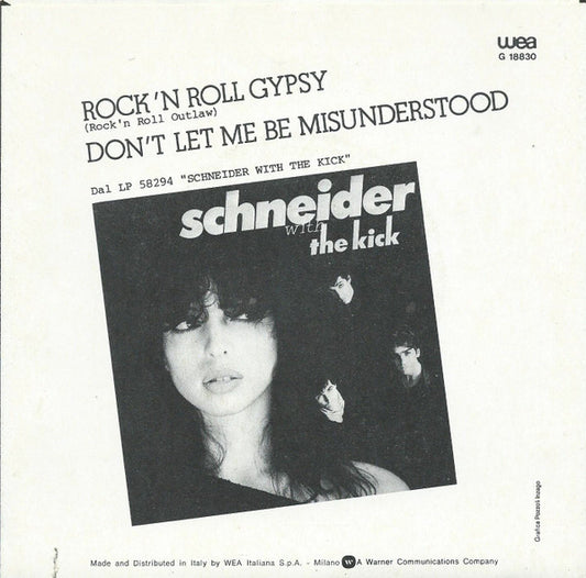 Helen Schneider : Rock'N Roll Gypsy (7")