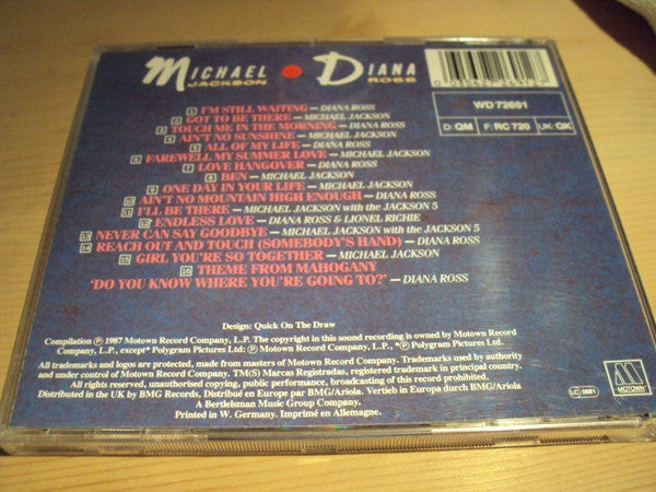 Michael Jackson / Diana Ross : Love Songs (CD, Comp)